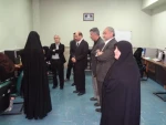 بازدید مدیر کل دفتر گسترش وزارت علوم، تحقیقات و فناوری از آموزشکده فنی و حرفه ای سمیه نجف آباد
