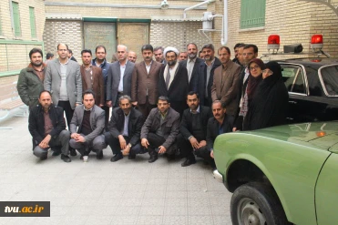 بازدید از موزه عبرت با حضور مدیران کل سازمان مرکزی ، روسای مراکز و مدیران حراست استان تهران