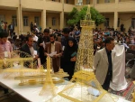مراسم اختتامیه مسابقات کشوری سازه های ماکارونی آموزشکده فنی امام علی (ع) یزد