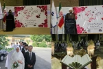 نوزدهمین مراسم جشن ازدواج دانشجویی:
در دانشکده فنی و حرفه ای دختران ولیعصر(عج) تهران برگزار شد