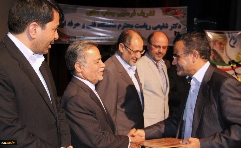 مراسم تودیع و معارفه روسای آموزشکده های استان یزد با حضور استاندار