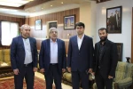 دیدار ریاست دانشکده فنی قاضی طباطبایی با استاندار آذربایجان غربی