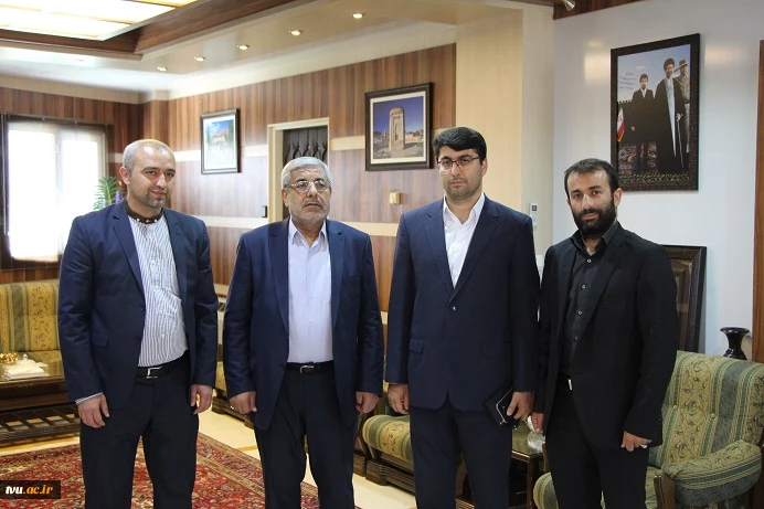 دیدار ریاست دانشکده فنی قاضی طباطبایی با استاندار آذربایجان غربی
