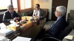دیدار دکتر آرش بهار و دکتر علیرضا جعفرزاده با معاون و مدیرکل حوزه ی استاندار گیلان