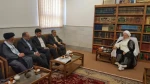 دیدار رییس دانشگاه فنی و حرفه ای با علما و مراجع عظام تقلید - 95/06/10