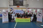 اولین دوره مسابقات فوتسال جام شهدای مدافعین حرم برگزار شد