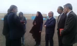 بازدید نماینده سازمان مدیریت و برنامه ریزی کشور از آموزشکده فنی و حرفه ای بقیه ا...الاعظم (عج) دختران سبزوار
