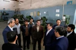 بازدید استاندار وهیات همراه  از آموزشکده فنی شهید بابایی قزوین