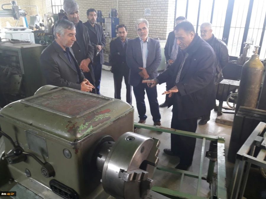 بازدید اعضای شورای اسلامی شهرستان گلپایگان از آموزشکده فنی وحرفه ای شهدا گلپایگان