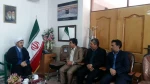 در اولین روز دهه فجر : دیدار رییس دانشکده ابن حسام با امام جمعه شهرستان بیرجند