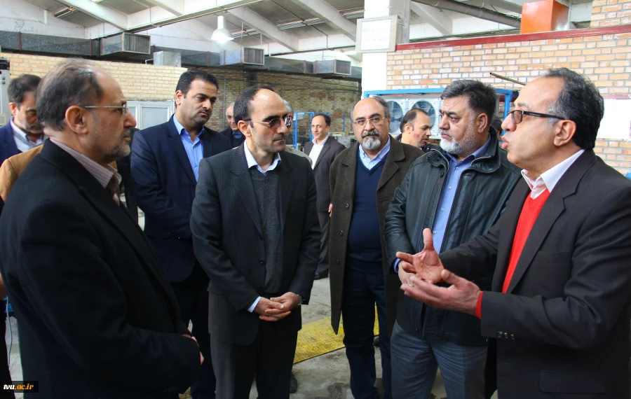 حضور بازرس کل امور آموزش و پژوهش بازرسی کل کشور در دانشکده فنی و حرفه ای انقلاب اسلامی