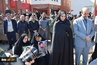 همزمان با دهه دوم فاطمیه
فضای دانشکده مائده گرگان معطر به عطر شهید گمنام شد