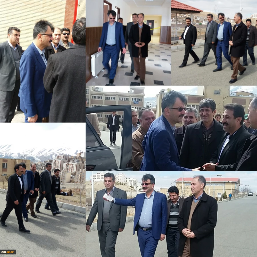 بازدید جناب آقای مهندس بیگلری نماینده مجلس شورای اسلامی
 از دانشکده فنی شهید یزدان پناه سنندج
