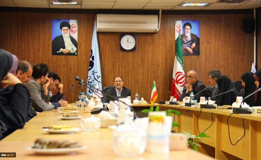 مراسم صمیمی دید و بازدید کارکنان سازمان مرکزی دانشگاه فنی و حرفه ای با ریاست دانشگاه برگزار شد