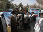 بدرقه کاروان دانشجویی راهیان نور از محل ارامگاه شهید گمنام آموزشکده فنی و حرفه ای پسران شهرکرد