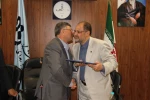 تقدیر دکتر فریدون از رییس سابق دانشگاه فنی و حرفه ای