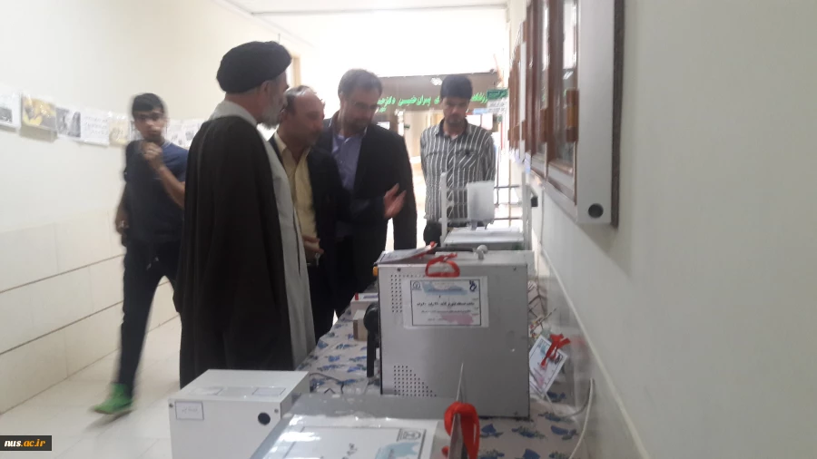 بازدید امام جمعه شهرستان خمین از آموزشکده فنی و حرفه ای پسران خمین دکتر حسابی