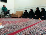 دیداررییس دانشکده فنی وحرفه ای دختران نجف آباد به همراه معاونین با خانواده جانبازان
