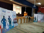 همایش راهکارهای اجتماعی مبارزه با مواد مخد ر در سالن اجتماعات دانشکده دختران نجف اباد برگزار شد