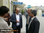 عیادت نماینده وزیر علوم از دانشجویان بیمار دانشکده فنی شهید باهنر شیراز