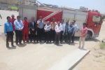گزارش برگزاری مانور آتش نشانی  به مناسبت هفته خوابگاه ها در آموزشکده فنی و حرفه ای پسران بندرعباس