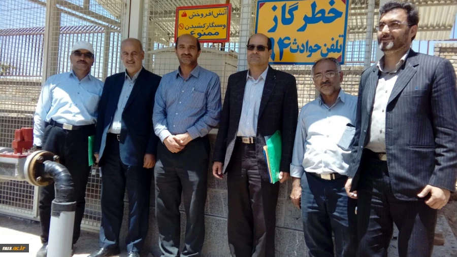 افتتاح ایستگاه اختصاصی گاز آموزشکده فنی خوارزمی ملایر