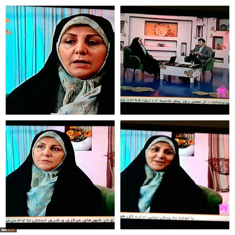 حضور رییس آموزشکده فنی وحرفه ای قدسیه ساری در صدا و سیمای مرکز تبرستان به مناسبت هفته دهه کرامت