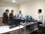 بازدید مسئولین روابط بین الملل دانشکده فنی دانشگاه تهران از دانشکده شهید شمسی پور