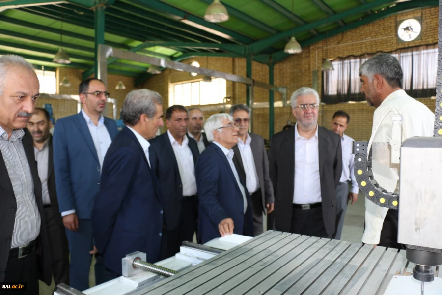 بازدید سرپرست دانشگاه فنی و حرفه ای از آموزشکده های گلپایگان و خوانسار