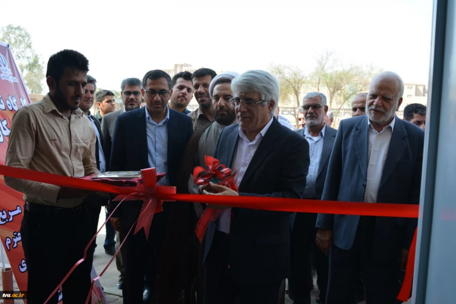 حضور سرپرست دانشگاه فنی و حرفه ای در استان زر خیر خوزستان