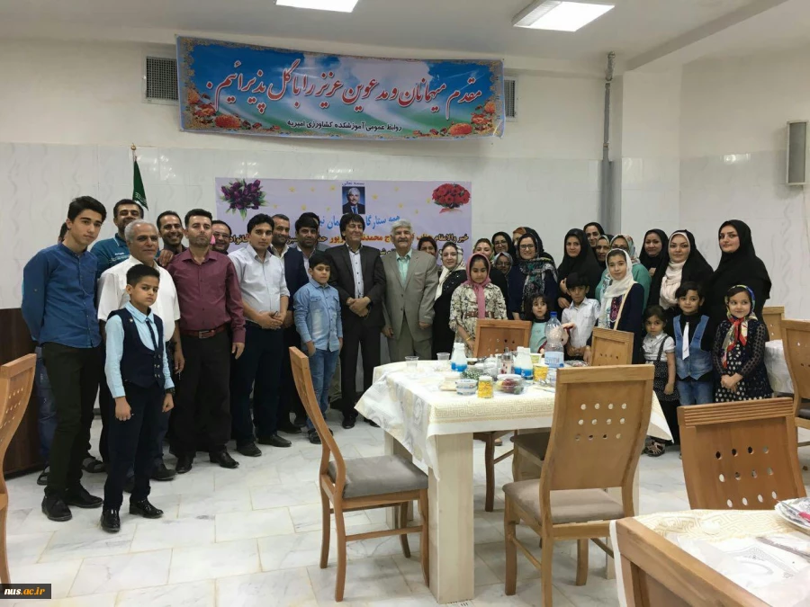 حضور مسوول ستاد خیرین دانشگاه فنی و حرفه ای در افتتاحیه  ساختمان های آزمایشگاه و کارگاه آموزشکده کشاورزی امیرآباد دامغان