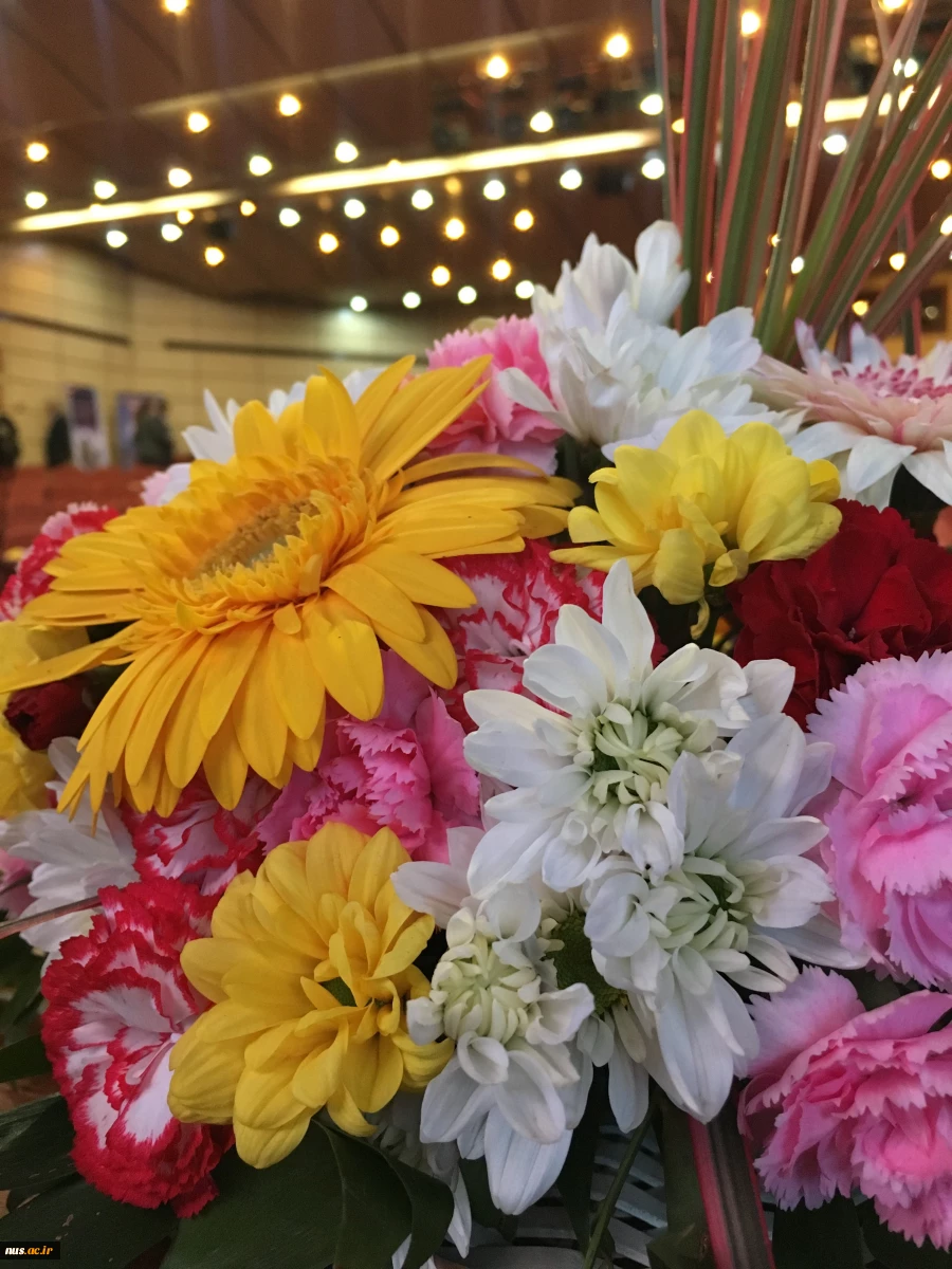 These beautiful flowers had bred by our students for the summit conference from Pakdasht College 3