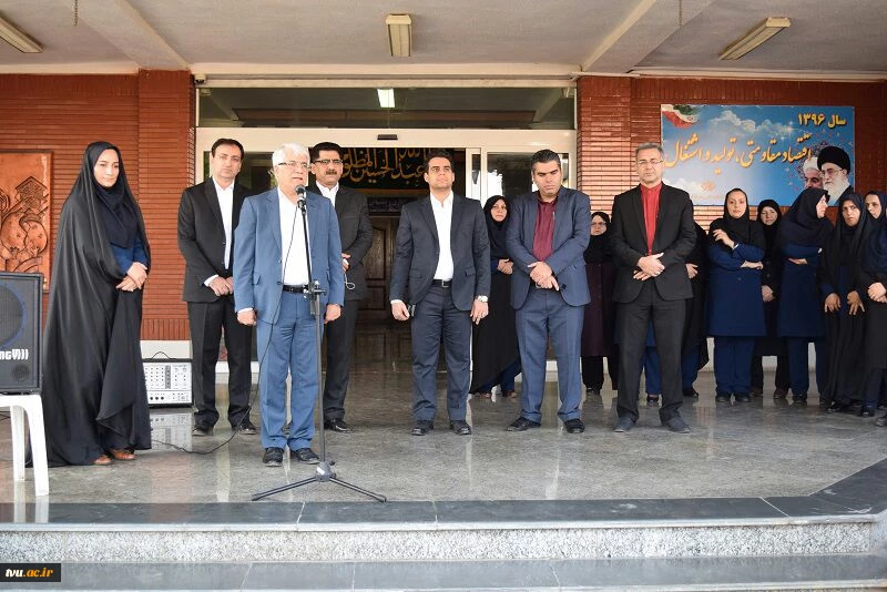 حضور سرپرست دانشگاه در استان گلستان به همراه بازدید از مراکز و شرکت در همایش تجلیل از خیرین
