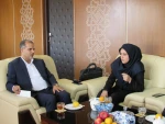 دیدار دکتر محجوب رییس آموزشکده های فنی و حرفه ای پسران و دختران سمنان و هیأت همراه  با مدیرکل صداوسیمای مرکز سمنان