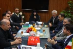 جلسه مشترک مسوولین دانشگاه فنی و حرفه ای با رییس صندوق رفاه دانشجویی