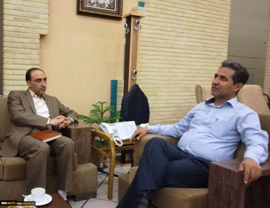 دیدار و گفتگوی سرپرست دانشگاه فنی و حرفه ای استان فارس و شهرداری شیراز
