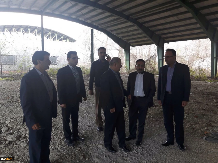 بازدید دکتر صالحی عمران سرپرست دانشگاه فنی و حرفه‌ای کشور از دانشکده فنی و حرفه‌ای پسران نوشهر