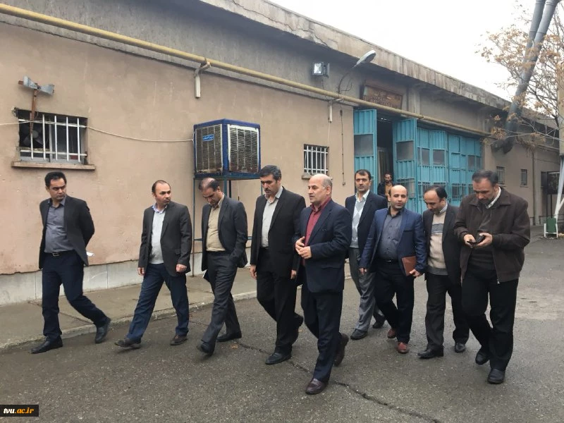 بازدید سرپرست  دانشگاه فنی و حرفه ای از دانشکده فنی و حرفه ای انقلاب اسلامی تهران
