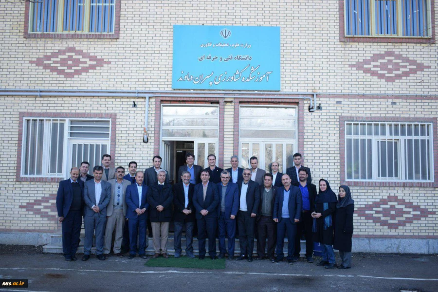 نشست هم اندیشی معاون آموزشی دانشگاه با روسای آموزشکده های کشاورزی سراسر کشور