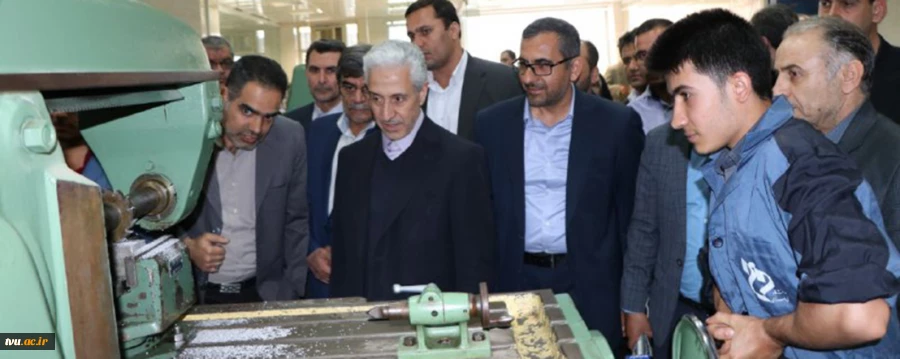 بازدید مقام عالی وزارت علوم، دکتر غلامی از آموزشکده های استان خوزستان
