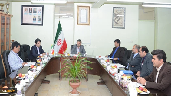 بازدید آقای دکتر رجایی مدیر کل محتر م دفتر امور پژوهشی از دانشگاه فنی و حرفه ای - خراسان رضوی