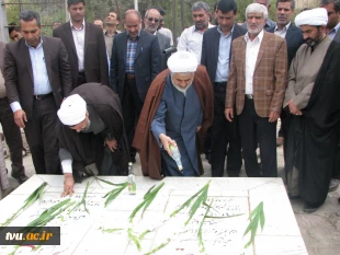 بازدید نماینده ولی فقه و امام جمعه کرمان از دانشکده فنی و حرفه ای شهید چمران کرمان