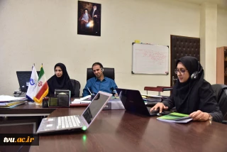 برگزاری جلسه آنلاین پرسش و پاسخ معاون آموزشی دانشگاه با اعضای هیأت علمی 5 استان