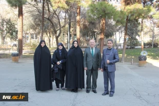 Chancellor of Northern Technical University of Iraq  visited Inqilab-Islami, Shamsi-pour, Vali-e-Asr and Sharia’ti Faculties