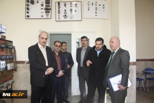 Chancellor of Northern Technical University of Iraq  visited Inqilab-Islami, Shamsi-pour, Vali-e-Asr and Sharia’ti Faculties