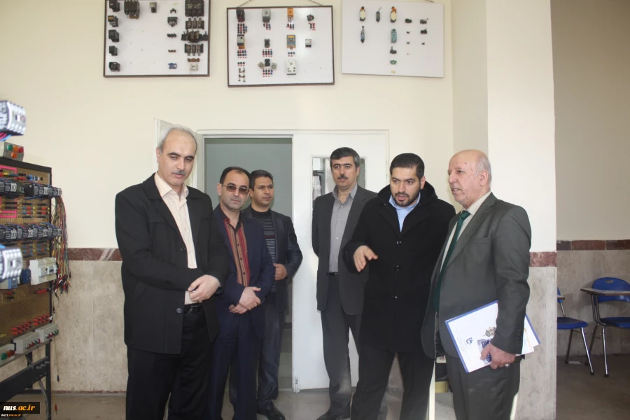 Chancellor of Northern Technical University of Iraq  visited Inqilab-Islami, Shamsi-pour, Vali-e-Asr and Sharia’ti Faculties