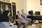 دکتر زنگنه مطلق معاون پژوهش و فنآوری دانشگاه فنی و حرفه ای کشور با مهندس دراهکی مدیر کل سازمان فنی و حرفه ای استان بوشهر دیدار کرد 2
