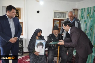 دیدار مسئولین آموزشکده فنی و حرفه ای امام خمینی (ره) شهرستان علی آباد کتول با مادر شهید به مناسبت روز مادر 4