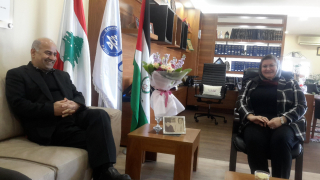 دیدار و گفت و گو رییس دانشگاه فنی و حرفه ای با رییس دانشگاه اسلامی لبنان