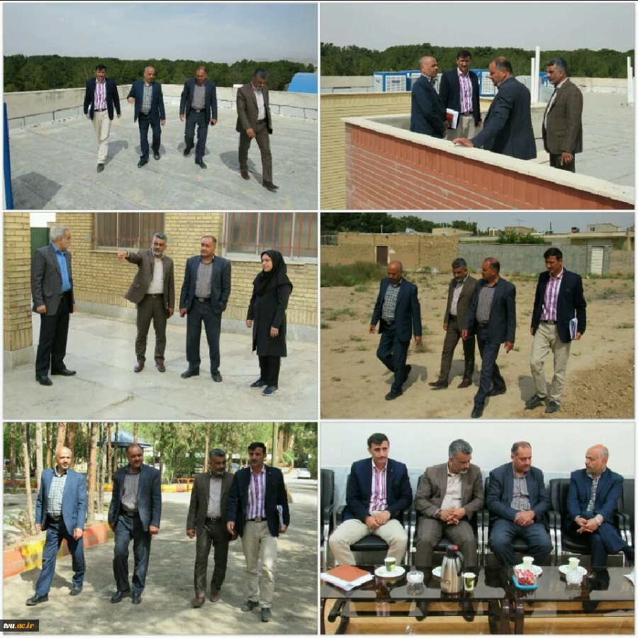 بازدید مدیرعامل سازمان عمران و بازآفرینی فضاهای شهری شهرداری سمنان در دانشکده  فنی و حرفه ای پسران سمنان 2